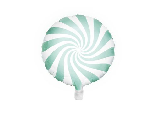 Fóliás Balloon Candy, 35 cm, menta