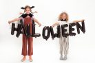 Foil balloon Halloween, 280x46 cm, black