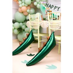 Fólia lufi Dinoszaurusz farka, 79x35 cm, mix