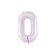 Foil Balloon Number ''0'', 72cm, purple