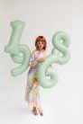 Foil Balloon Number ''1'', 72cm, green