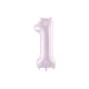 Foil Balloon Number ''1'', 72cm, purple