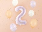 Foil Balloon Number ''2'', 72cm, purple
