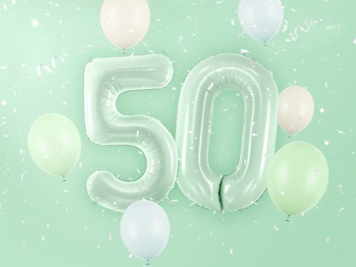 Foil Balloon Number ''5'', 72cm, green