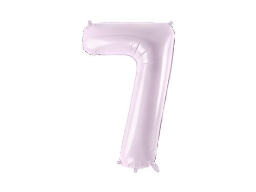 Foil Balloon Number ''7'', 72cm, purple