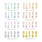 Foil Balloon Number ''4'', 72cm, dark beige