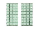 Foil balloon curtain double-sided, sage, 55 x 110 cm