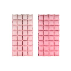 Fólia léggömbfüggöny, Pink ombre 72x143 cm