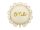 Foil balloon lozenge with ruffle One, 51.5x51.5 cm, mix