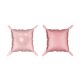 Foil balloon curtain double-sided Square, dusty rose, 35 x 35 cm (1 pkt / 4 pc.)