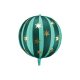 Foil balloon Starry ball, 75 cm, green