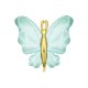 Foil Balloon Butterfly, 69x69 cm, mint