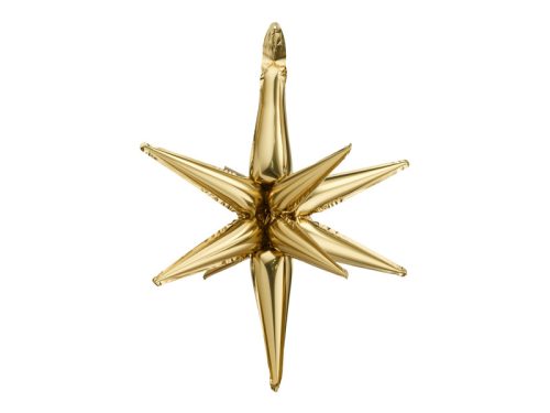 3D fólia lufi Star, 105cm, arany