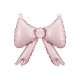 Foil balloons for garlands Bows, 25.5 x 25 cm, powder pink (1 pkt / 5 pc.)