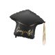 Foil Balloon Cap ''Congrats!'', 60x55 cm, mix