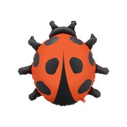 Katicabogár fóliás léggömb, 85x83 cm, mix