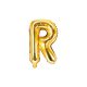 Foil Balloon Letter ''R'', 35cm, arany