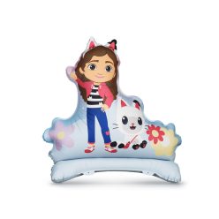   Gabby Babaház fólia lufi, álló, 92x90,5 cm, vegyes színek