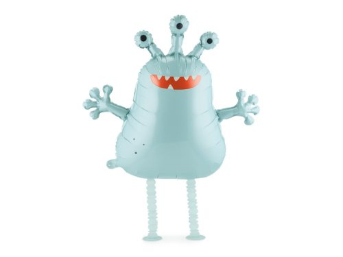 Fólia lufi Alien figura, 58x60 cm, vegyes színekben