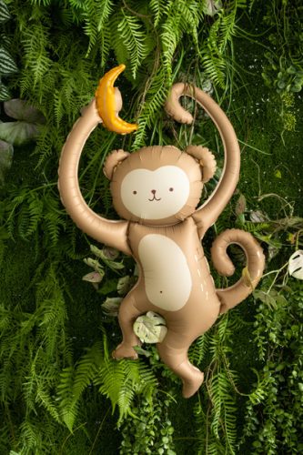 Fólia fólia lufi majom, 51x88 cm, bézs és krém színben