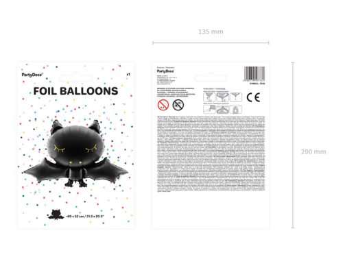 Fólia ballonütő, 80x52cm