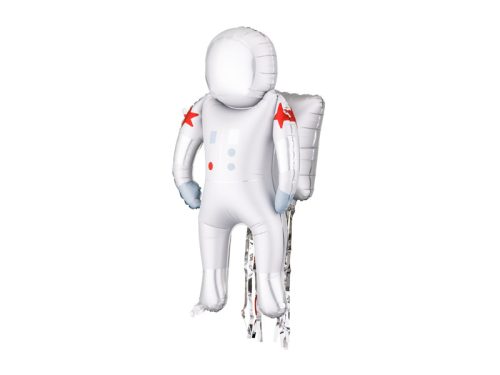 Lufi fólia űrhajós alakú 45x81 cm, ezüst - Decor it!