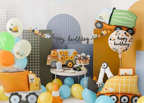 Fólia lufi Betonkeverő Mixer, vegyes színekben, 81x48 cm