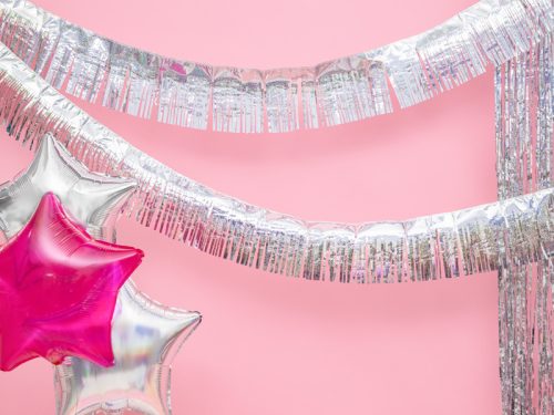 Foil Balloon Star, 48cm, iridescent