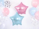 Fóliás Balloon Star, 48cm, világos rózsaszín
