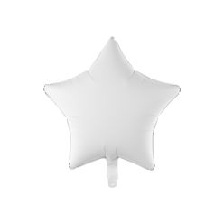Fólia lufi Star, 48 cm, fehér
