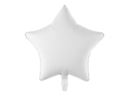 Fólia lufi Star, 48 cm, fehér