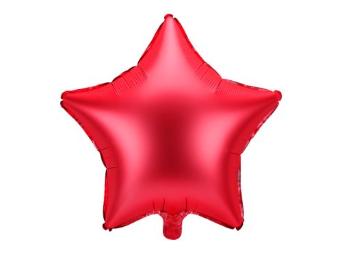 Fólia lufi Star, 48cm, piros