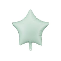 Foil Balloon Star, 48cm, green