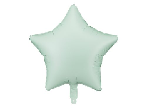 Foil Balloon Star, 48cm, green