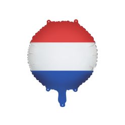   Holland zászló fólia léggömb, 35 cm, levegő- és héliumhoz