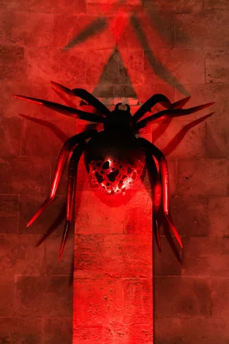 XXL álló fólia lufi Pók, 275×152 cm