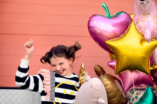 Fólia lufi Star, 70cm, arany