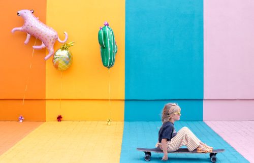 Fólia lufi Cactus, 60x82cm, mix