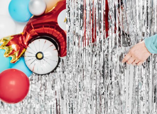 Fóliás Balloon Autó, 111x63 cm, mix