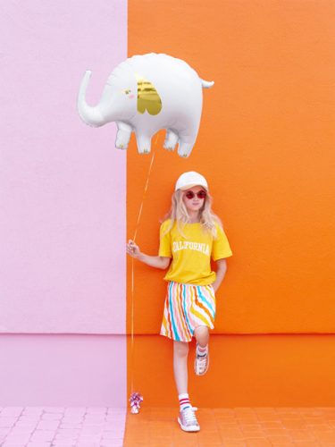 Foil Balloon Elephant, 83x58 cm, mix