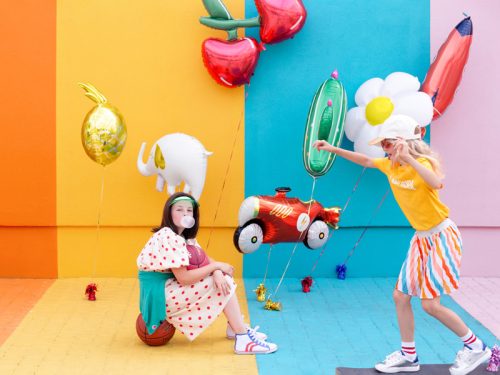 Foil Balloon Elephant, 83x58 cm, mix