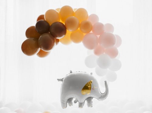 Foil Balloon Elephant, 83x58 cm, mix