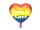 Love is Love fólia lufi, 35cm, mix