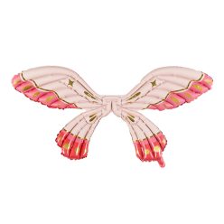 Foil Balloon Butterfly Wings, Matte Pink, 102 x 50 cm