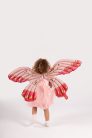 Foil Balloon Butterfly Wings, Matte Pink, 102 x 50 cm
