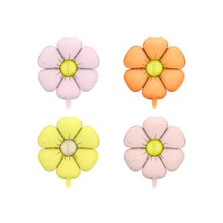  Foil balloons for Daisy garlands, diameter 65 cm, mix (1 pkt / 4 pc.)