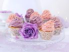 Cupcake csomagolás, fehér, 5,5 x 8,5 cm (1 db / 10 db)