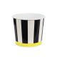 Snack Buckets Stripes, 14 cm, mix (1 pkt / 2 db.)