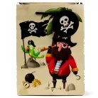 Kalóz Mintás Ajándéktasak 17x9x23 cm - Jolly Rogers