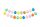 Balloon garland 3in1, mix